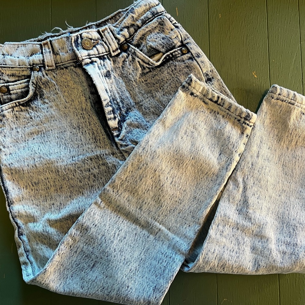 Levi’s Vintage 80’s 900 Series Kids Acid Wash Denim Jeans